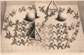 Puzzelman M.C. Escher - Toverspiegel - 1000 stukjes