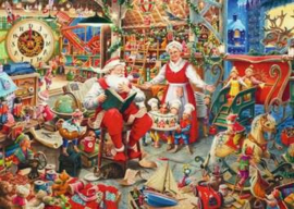 Ravensburger - Santa 's Workshop - 1000 stukjes
