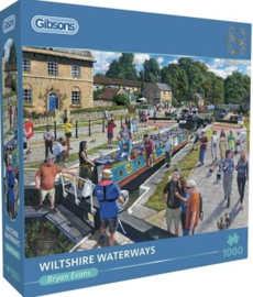 Gibsons 6396 - Wiltshire Waterways - 1000 stukjee
