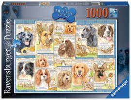 Ravensburger - Trouwe Honden - 1000 stukjes