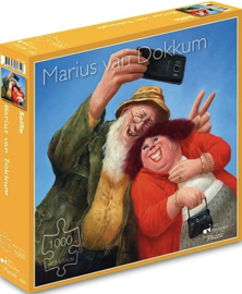 Art Revisited Marius van Dokkum - Selfie - 1000 stukjes