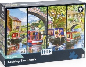 House of Puzzles - Cruising the Canals - 4x500 stukjes
