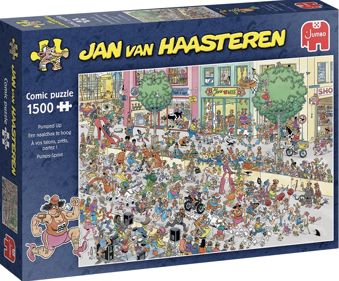 Jan van Haasteren - Een Naaldhak te Hoog - 1500 stukjes