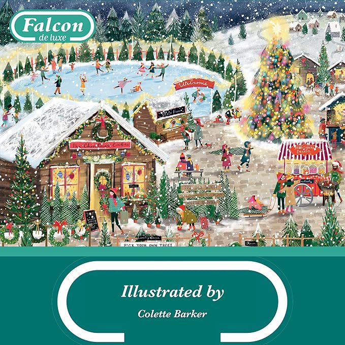 Falcon de Luxe 515 - Winter Village - 1000 stukjes