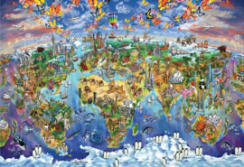 Eurographics - World Wonders - 5000 stukjes