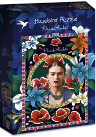 Bluebird - Frida Kahlo - 2000 stukjes