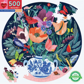eeBoo - Still Life with Flowers - 500 stukjes