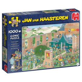 Jan van Haasteren - De Kunstmarkt - 1000 stukjes  AANBIEDING
