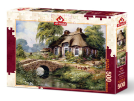 Art Puzzle 5080 - Green Village - 500 stukjes