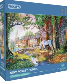 Gibsons 6397 - New Forest Ponies - 1000 stukjes