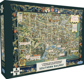 Gibsons 7185 - London Town by Southern Railway - 1000 stukjes