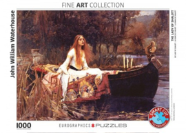 Eurographics John William Waterhouse - The Lady of Shalott - 1000 stukjes