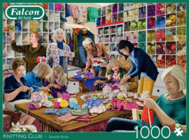 Falcon de Luxe 11369 - Knitting Club - 1000 stukjes