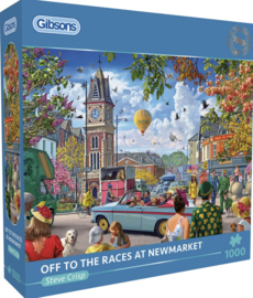 Gibsons 6485 - Off to the Races at Newmarket - 1000 stukjes
