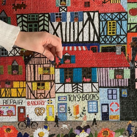 eeBoo - Whimsical Village - 1000 stukjes