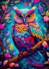 Enjoy 2224 - Dazzling Owl - 1000 stukjes