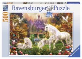 Ravensburger - Betoverde Eenhoorns - 500 stukjes