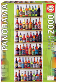 Educa - World Beers - 2000 stukjes  Panorama  OP=OP