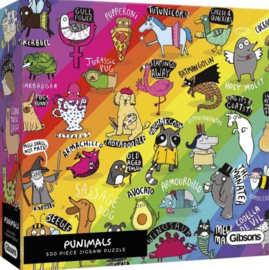 Gibsons 3602 - Punimals - 500 stukjes