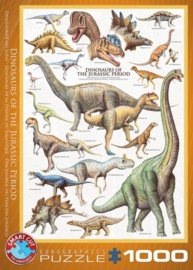 Eurographics 0099 - Dinosaurs of the Jurassic - 1000 stukjes
