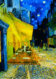 Puzzelman Vincent van Gogh - Cafe Terras bij Nacht - 1000 stukjes