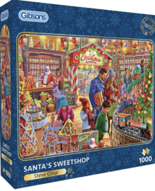 Gibsons 6416 - Christmas Sweet Shop - 1000 stukjes
