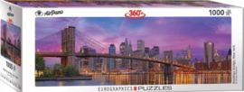 Eurographics 5301  - Brooklyn Bridge New York - 1000 stukjes  Panorama