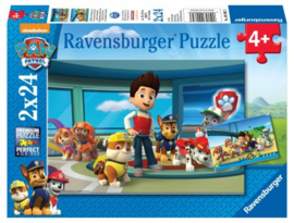 Ravensburger - Paw Patrol Hulpvaardige Speurneuzen - 2x24 stukjes