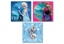 Ravensburger Disney Frozen - Elsa,Anna & Olaf  3x49 stukjes