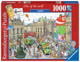 Ravensburger - Fleroux, London -  1000 stukjes