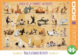Eurographics 5354 - Yoga is a Family Activity - 500XL stukjes