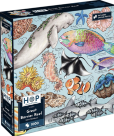 House of Puzzles - Great Barrier Rif - 1000 stukjes