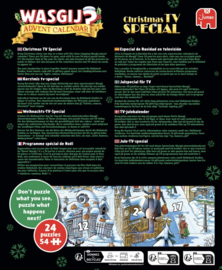 Wasgij Adventkalender 2026 -  24x54 stukjes