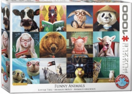 Eurographics 5524 - Funny Animals - 1000 stukjes