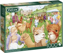 Falcon de Luxe 11374 - The Alpaca Farm - 1000 stukjes