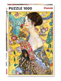 Piatnik Gustav Klimt - Lady with Fan - 1000 stukjes
