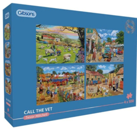 Gibsons 5069 - Call the Vet - 4x500 stukjes