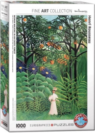 Eurographics Henri Rousseau - Woman in an Exotic Forest - 1000 stukjes