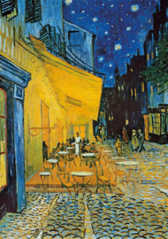 Educa Vincent van Gogh - Sunflowers & Cafe Terras at Night - 2x1000 stukjee