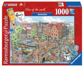 Ravensburger - Fleroux, Amsterdam - 1000 stukjes