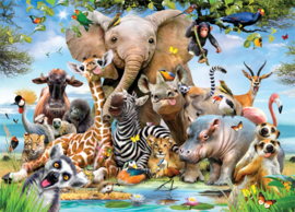 TFF Dubbelzijdige Selfie puzzel - Wild - 500 stukjes