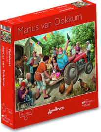 Art Revisited Marius van Dokkum - Tuinfeest - 1000 stukjes