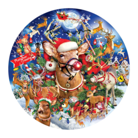 SunsOut 35114 - Reindeer Madness - 1000 stukjes