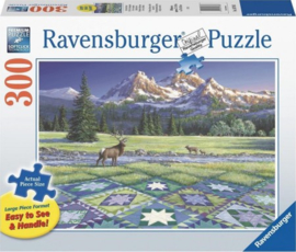 Ravensburger - Quilt met Hert - 300XL stukjes