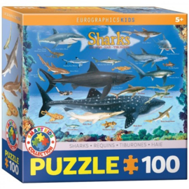 Eurographics 0079 - Sharks - 100XXL stukjes