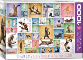 Eurographics 0953 - Yoga Cats - 1000 stukjes