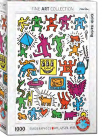 Eurographics Keith Haring - Collage - 1000 stukjes
