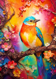 Enjoy 2147 - Colorful Birdie - 1000 stukjes