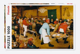Piatnik Pieter Brueghel - De Boeren Bruiloft - 1000 stukjes