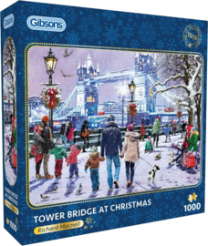 Gibsons 6480 - Tower Bridge at Christmas - 1000 stukjes